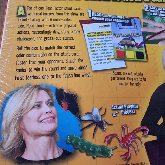 Fear Factor Board Game 2005 NBC TV Show Family Fun - Picture 4 of 6